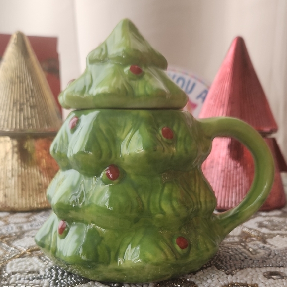 Other - NEW IN BOX | Green Christmas Tree Mug